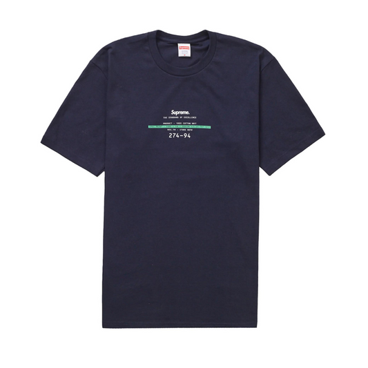 Supreme Standard Tee Navy