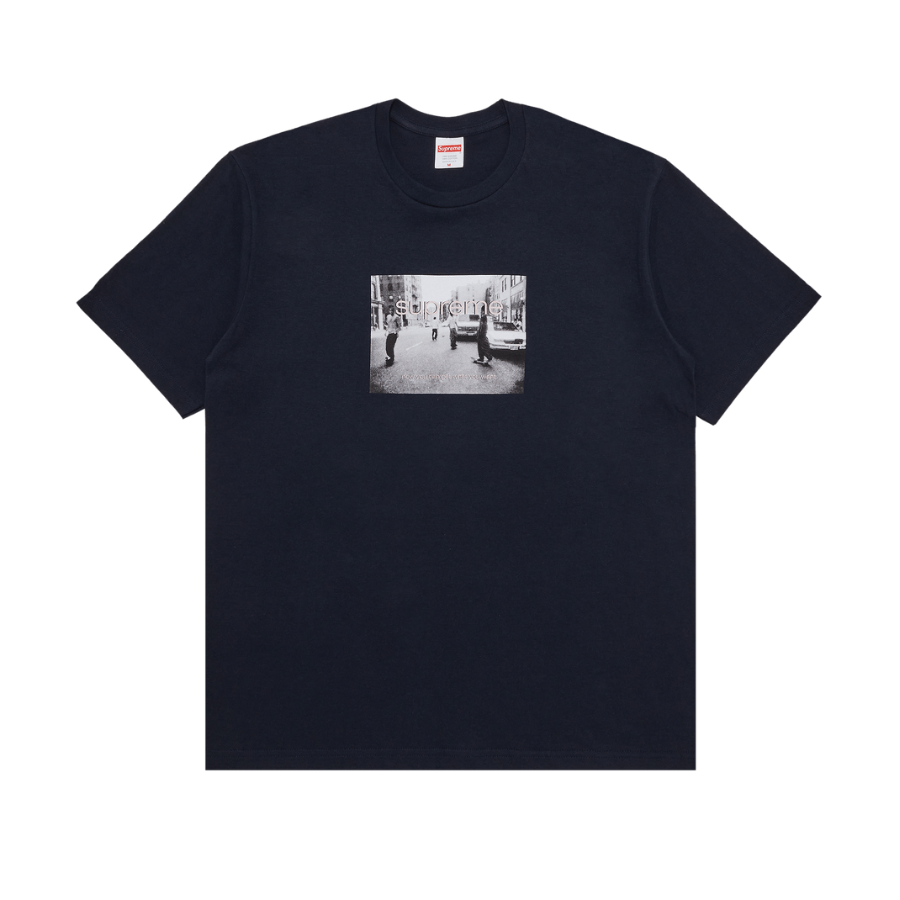 Supreme Clip Tee Navy