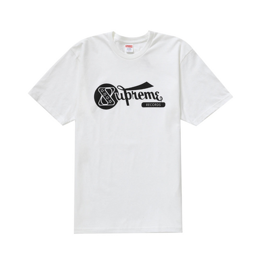 Supreme Records Tee White