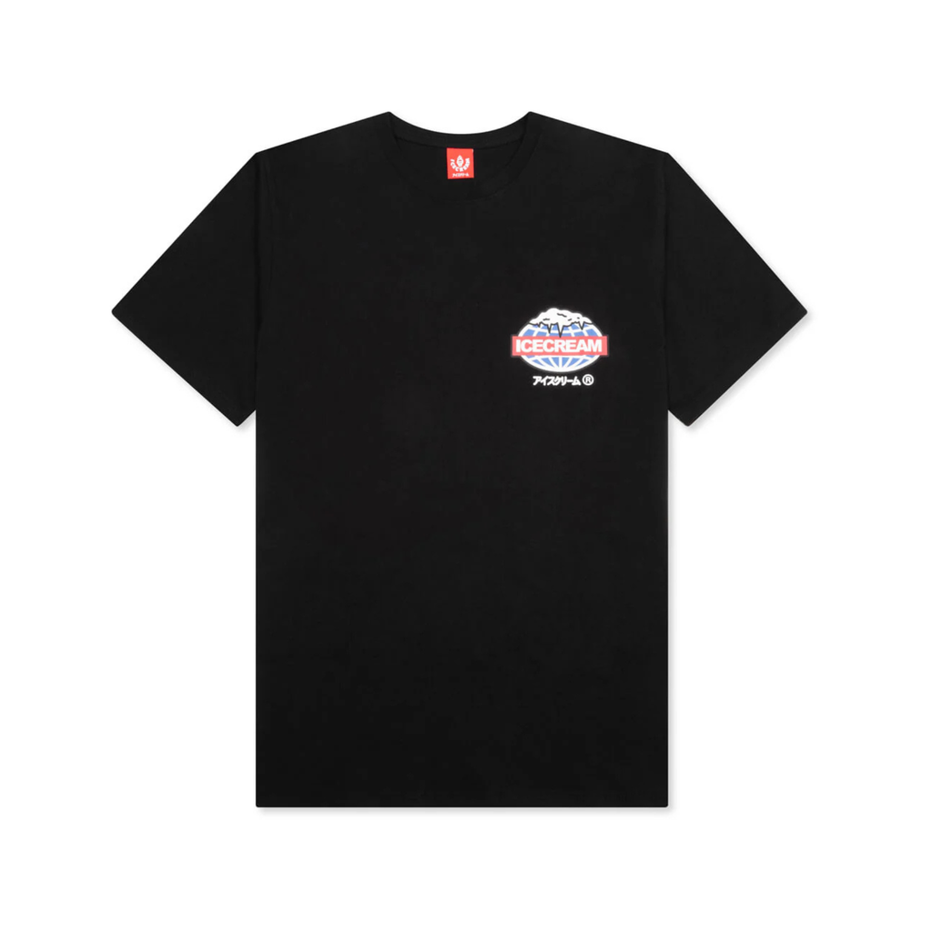 Ice Cream Cold World SS Tee Black