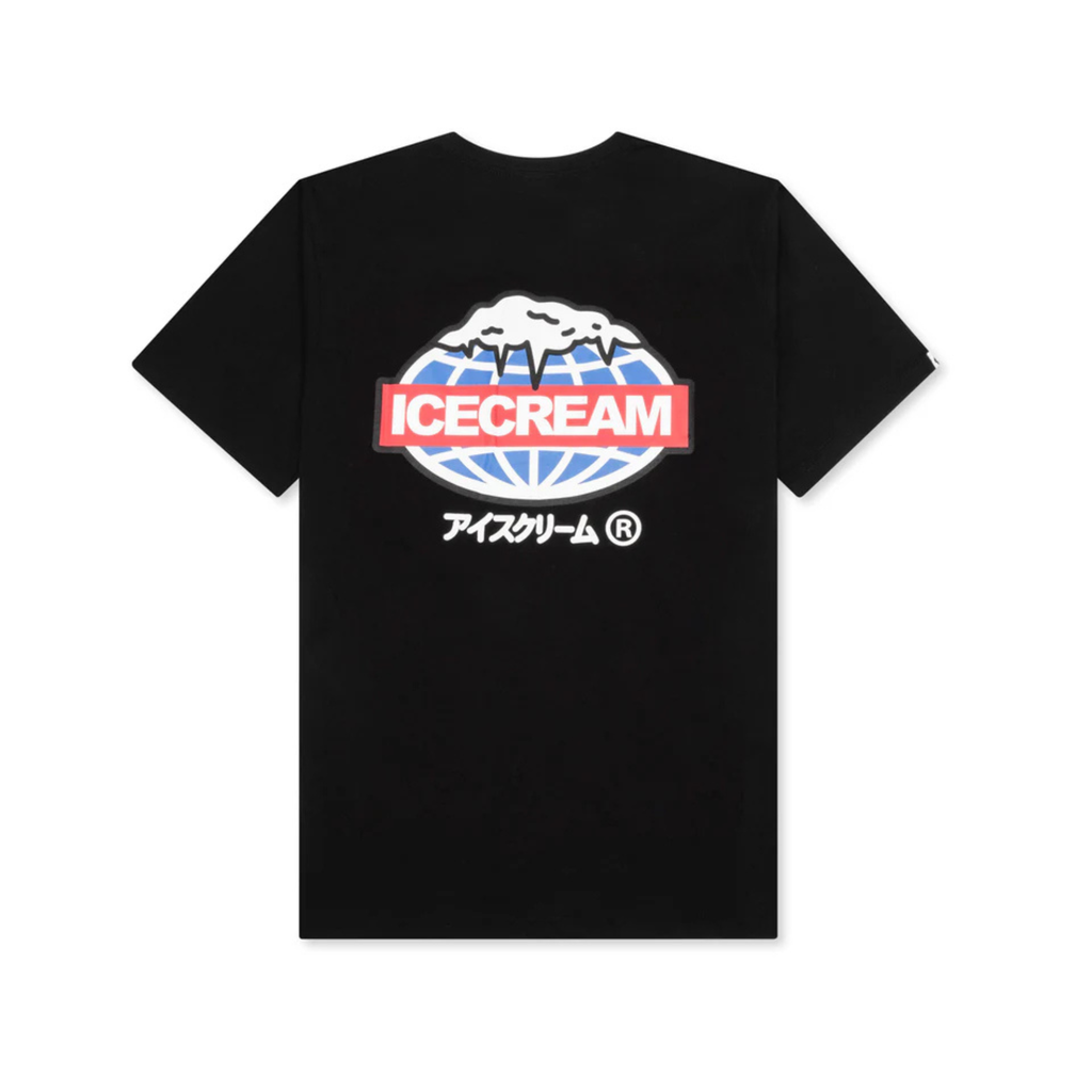 Ice Cream Cold World SS Tee Black
