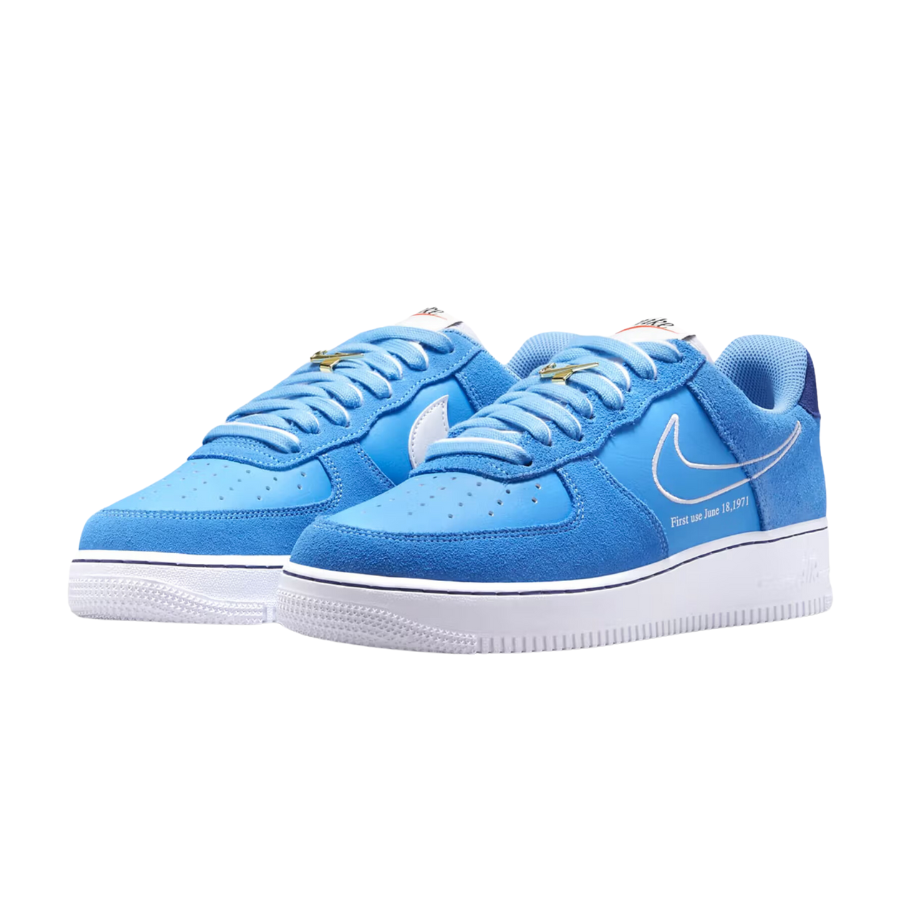 Nike Air Force 1 Low First Use University Blue White Deep Royal Blue