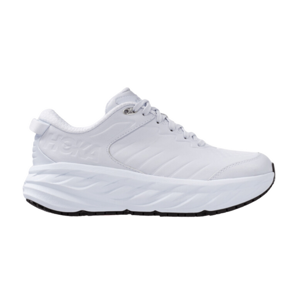 Women's Hoka Bondi SR D Width Wide White White