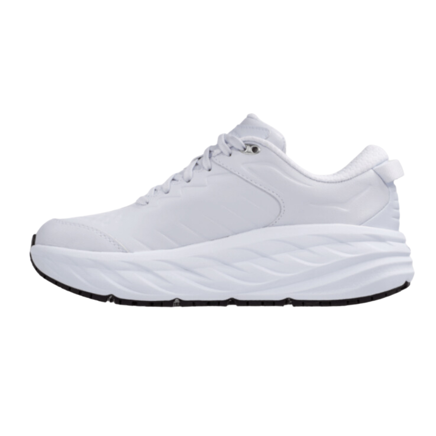 Women's Hoka Bondi SR Wide White White