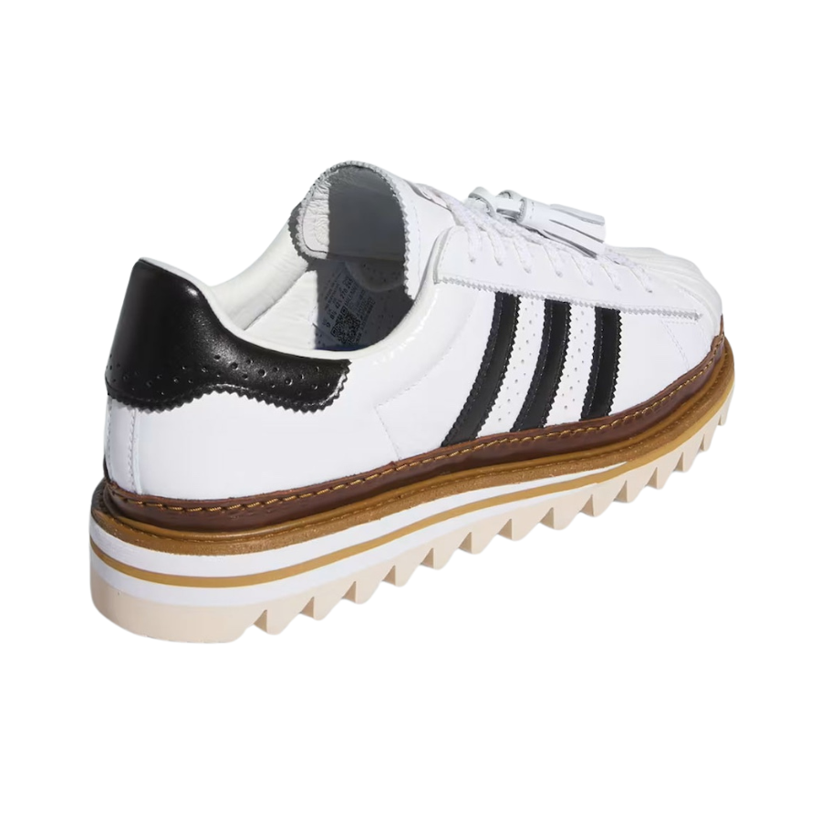 Adidas Superstar CLOT by Edison Chen White Crystal Sand Cloud White Core Black