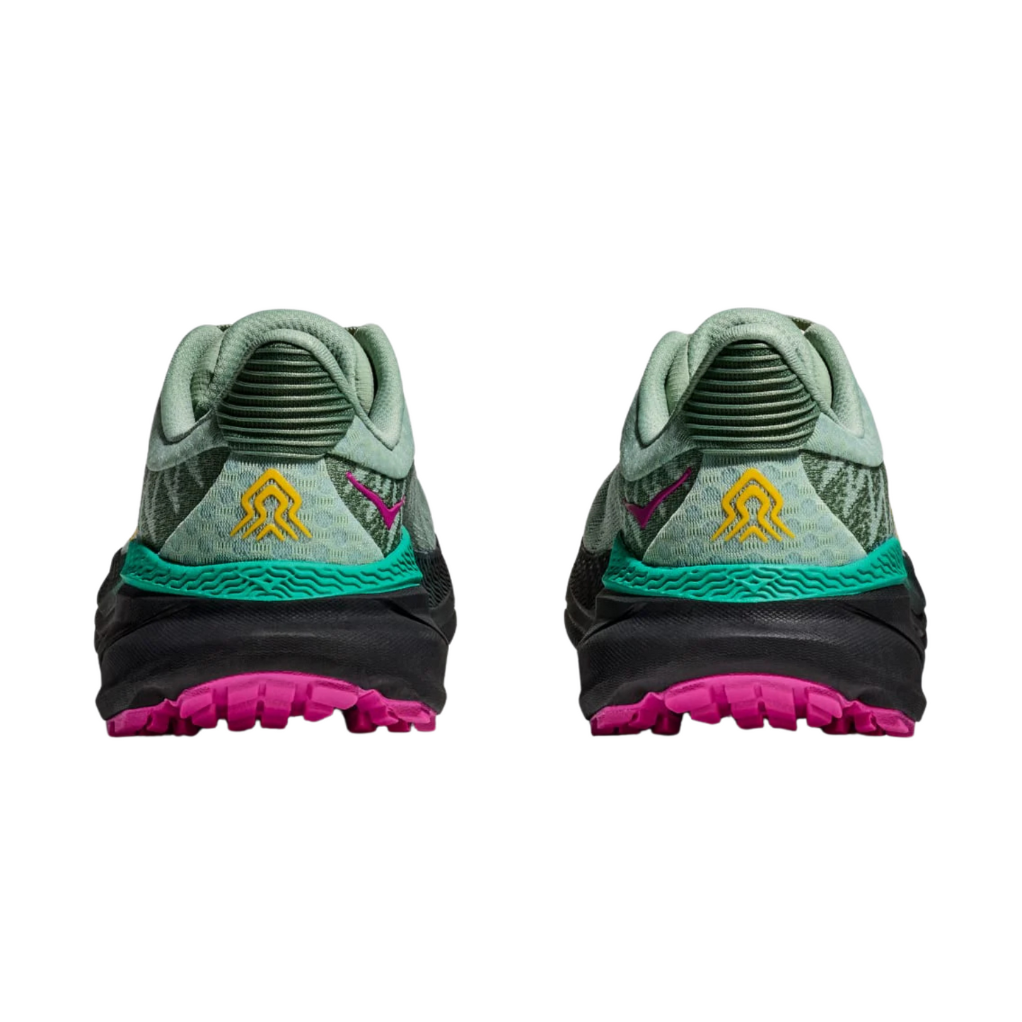 Women's Hoka Challenger ATR 7 B Width Aloe Vera Yellow Black