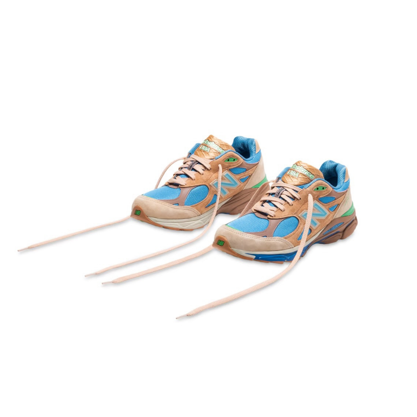 New Balance 990v3 MiUSA Joe Freshgoods Outside Clothes Desert Rose Blue