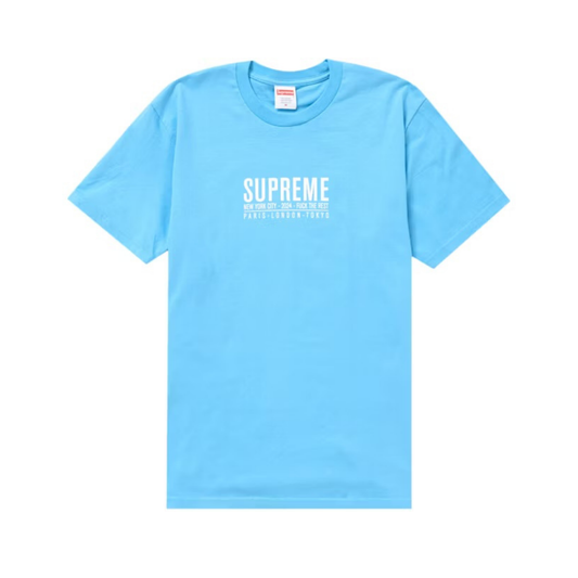 Supreme Paris Tee Bright Blue