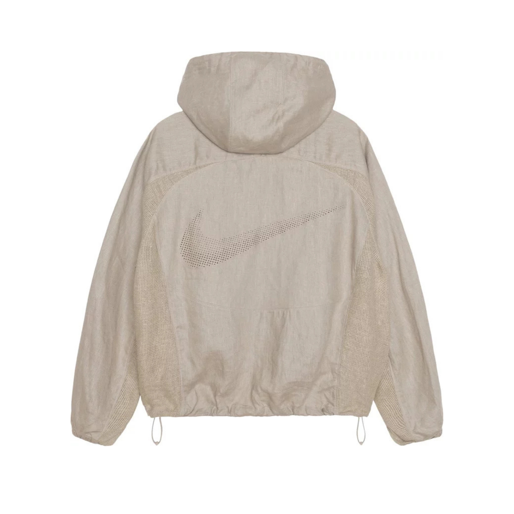 Stussy x Nike Linen Shell Jacket Bone
