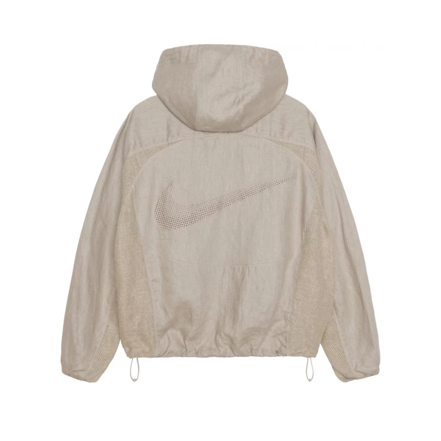 Stussy x Nike Linen Shell Jacket Bone