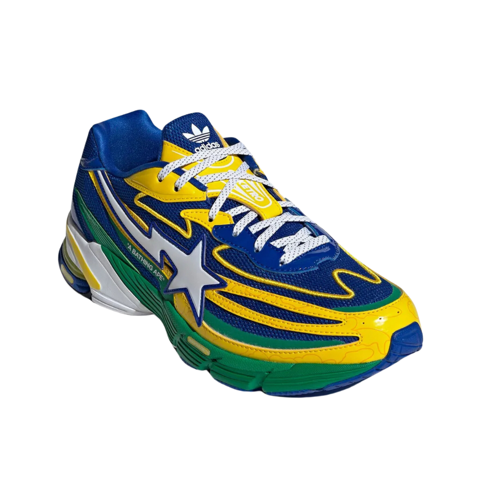 Adidas Orketro Bape Yellow Blue Green