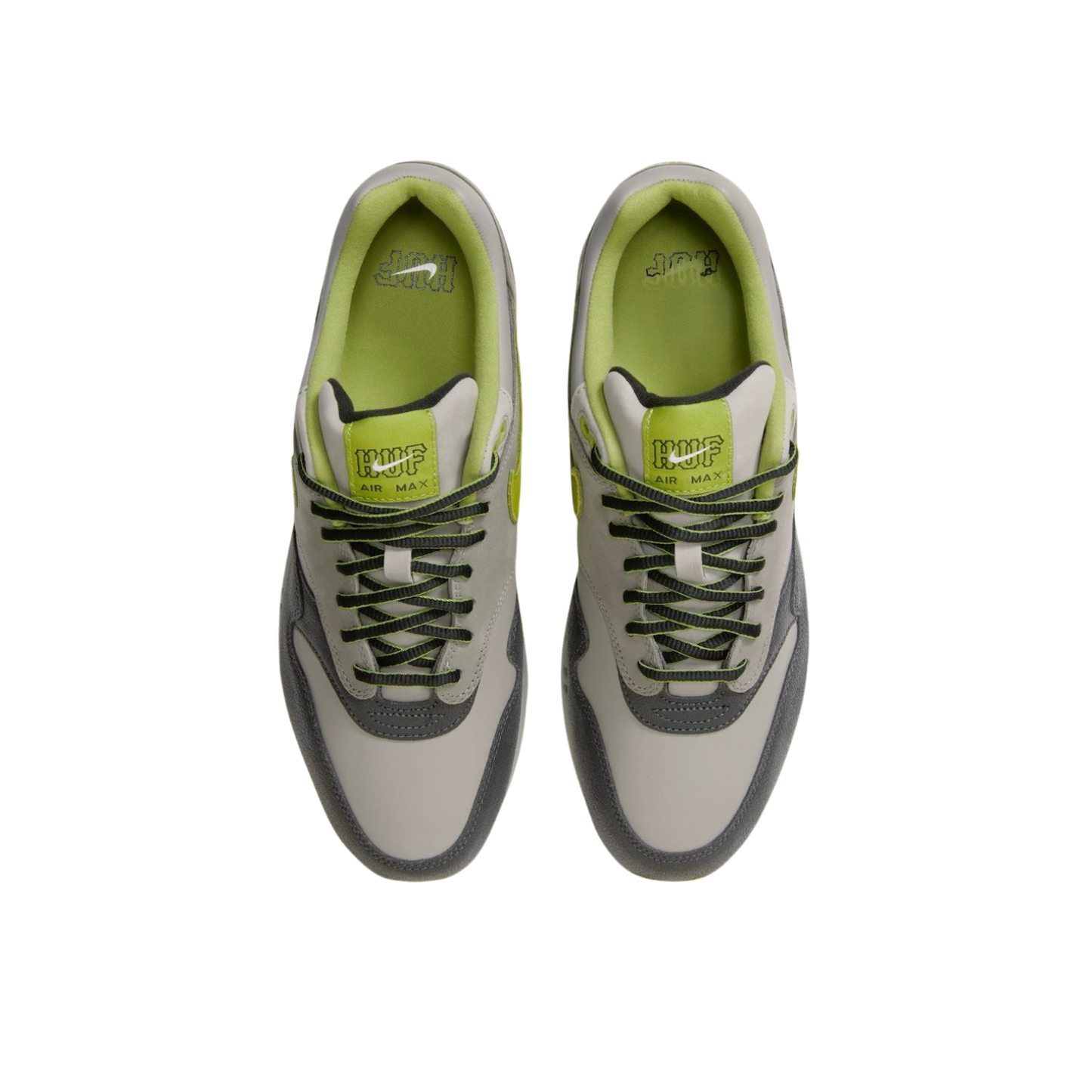 Nike Air Max 1 SP HUF Pear Green (2024) Anthracite Pear Medium Grey Flat Pewter