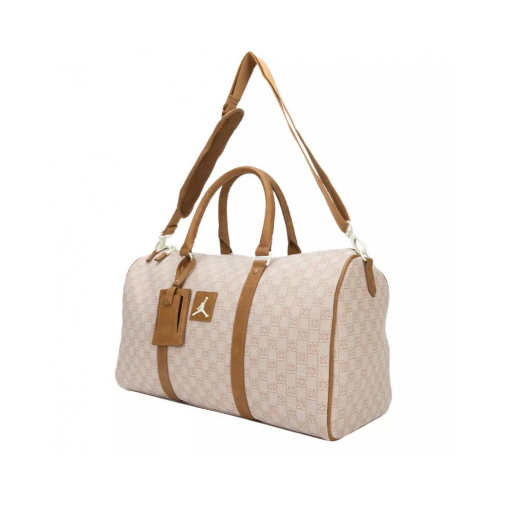 Men's Air Jordan Monogram Duffle Bag Coconut Milk