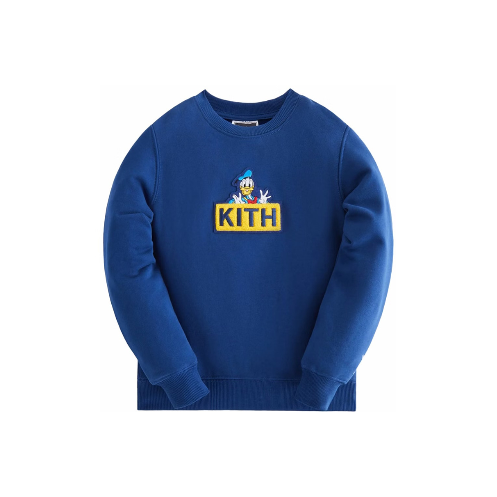 Kith Kids x Disney Donald Duck Box Logo Crewneck
