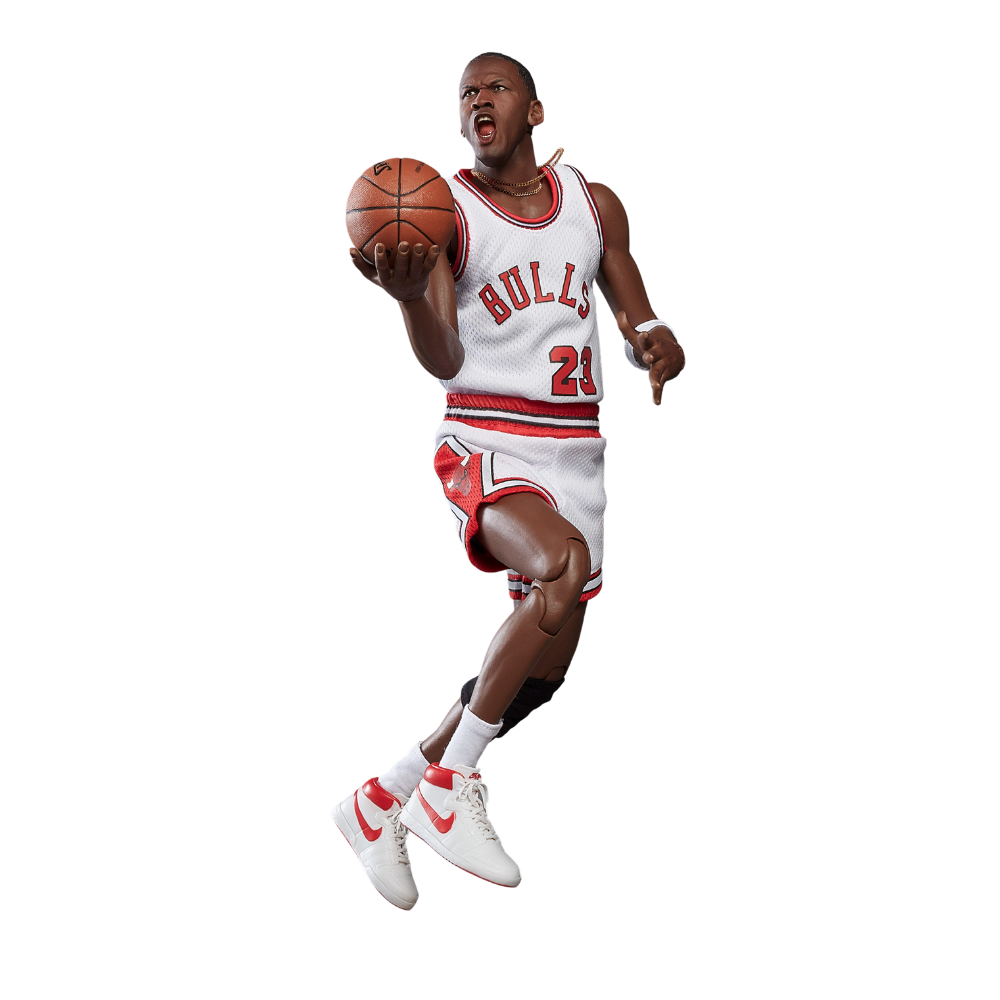 Enterbay 1/6 Scale Real Masterpiece Collectible Figure NBA Michael Jordan Rookie Edition HK Kicks Exclusive