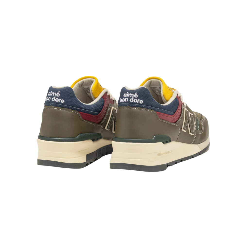 New Balance 997 MiUSA Aime Leon Dore Dark Moss Angroa