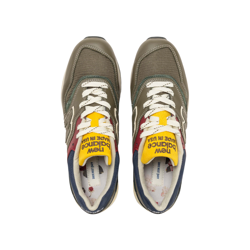 New Balance 997 MiUSA Aime Leon Dore Dark Moss Angroa
