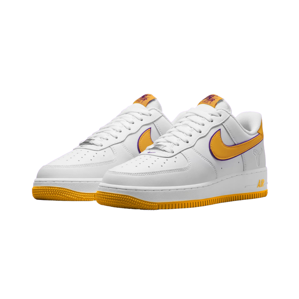 Nike Air Force 1 Low Retro QS Kobe Bryant Lakers Home White Varsity Maise Varsity Purple
