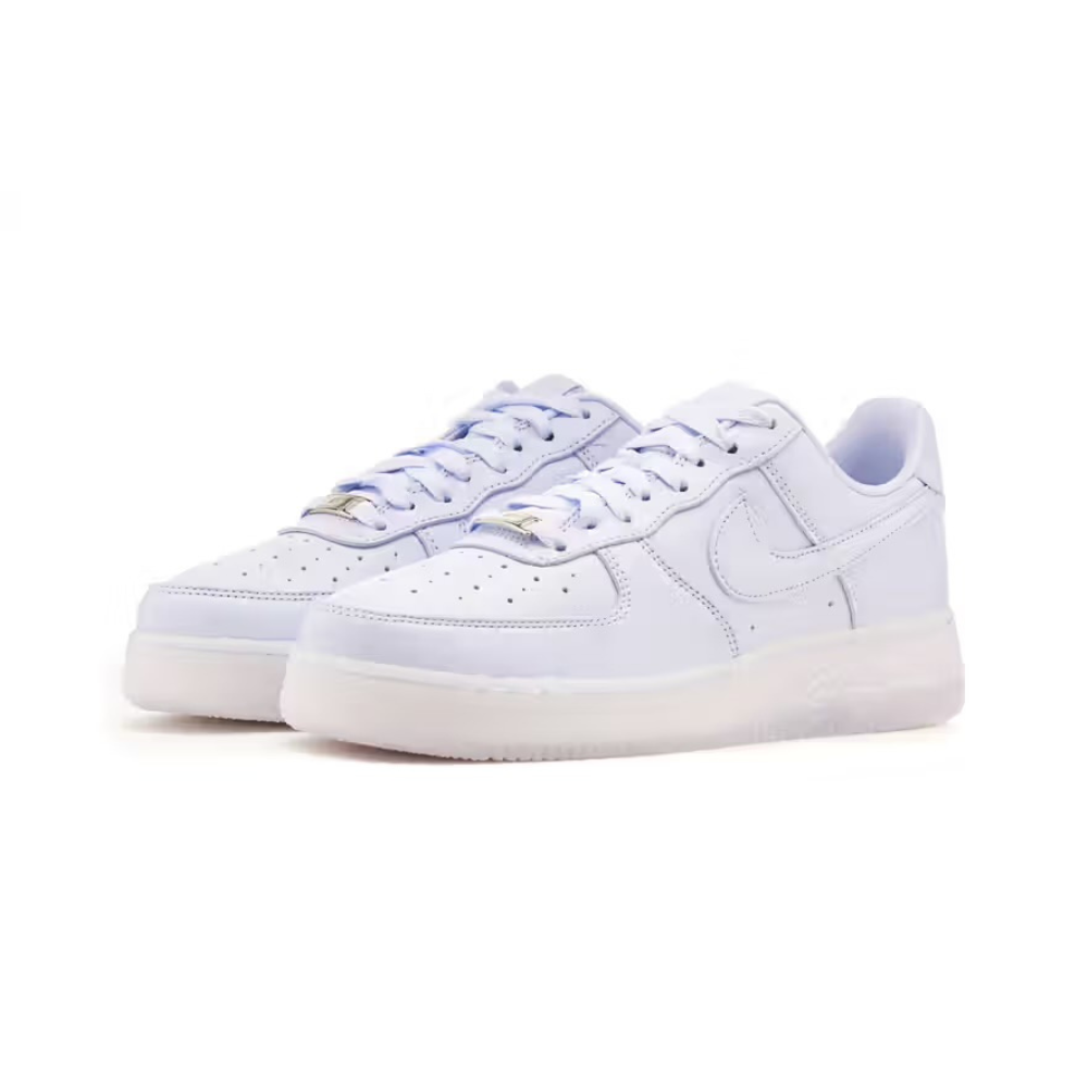 Nike Air Force 1 Drake NOCTA Certified Lover Boy Palest Purple Cobalt Tint Metallic Silver