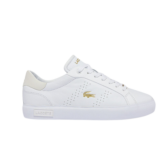 Women's Lacoste Powercourt 2.0 124 1 SFA White Gold