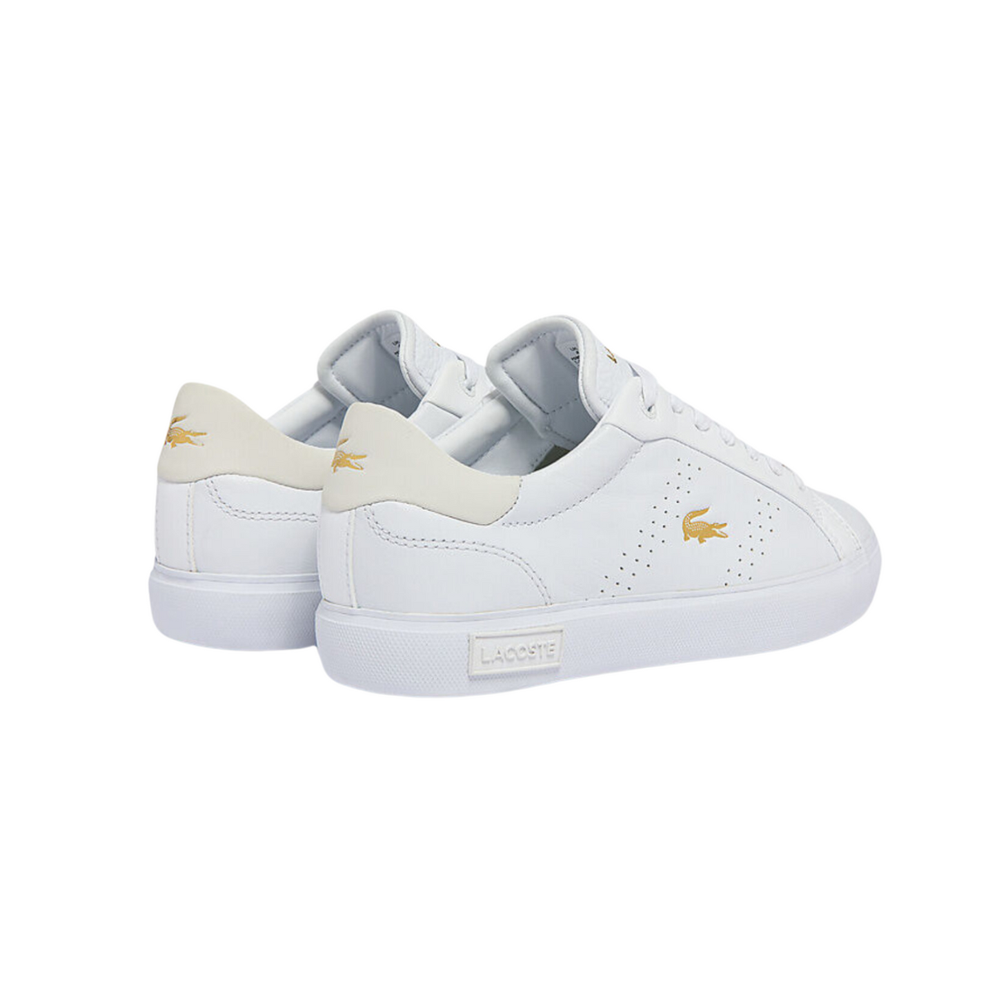 Women's Lacoste Powercourt 2.0 124 1 SFA White Gold