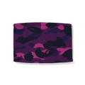 A Bathing Ape Neck Warmer Purple Camo