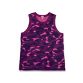 A Bathing Ape Basketball Tank Top Jersey Purple Camo