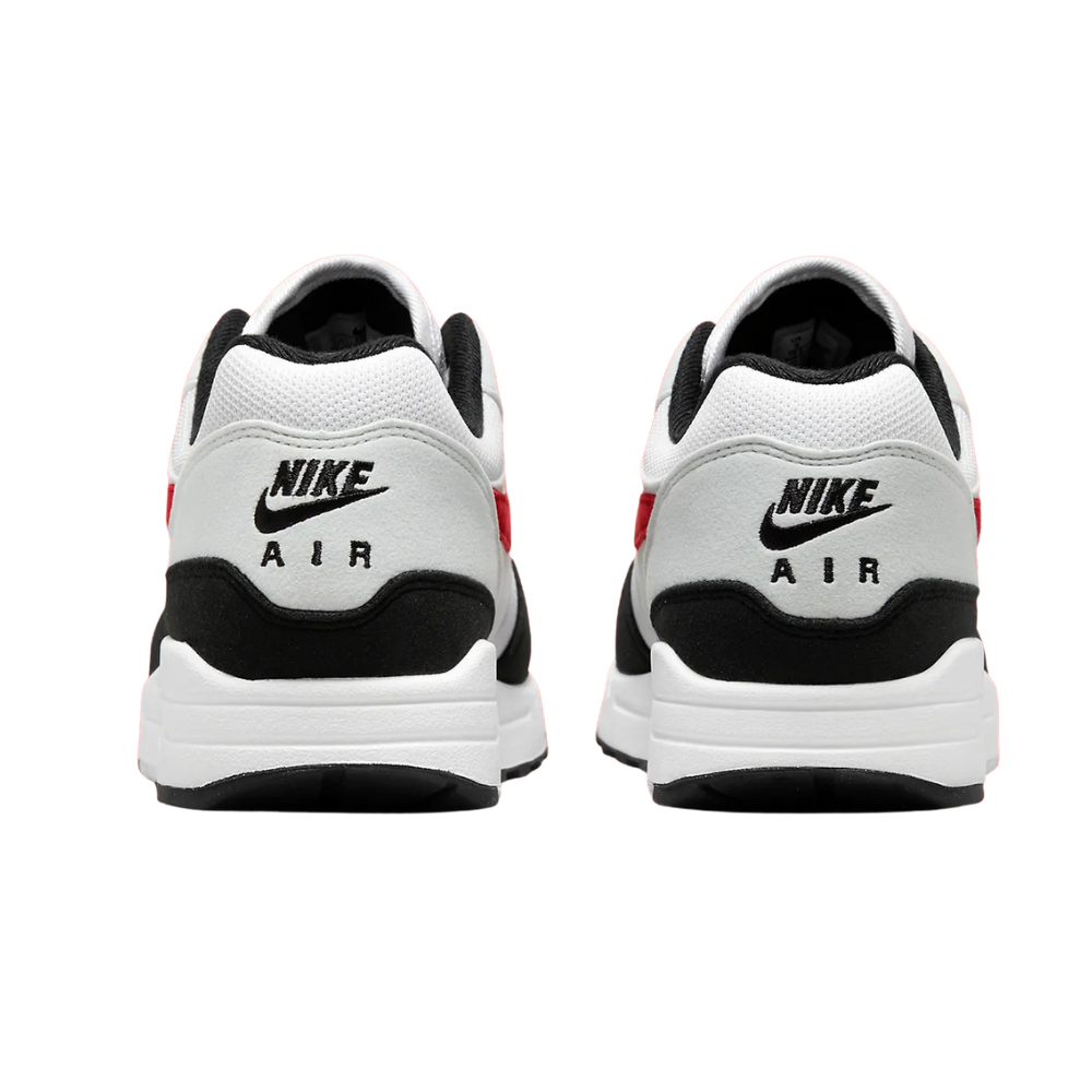 Nike Air Max 1 Chili 2.0 White Pure Platinum Black University Red