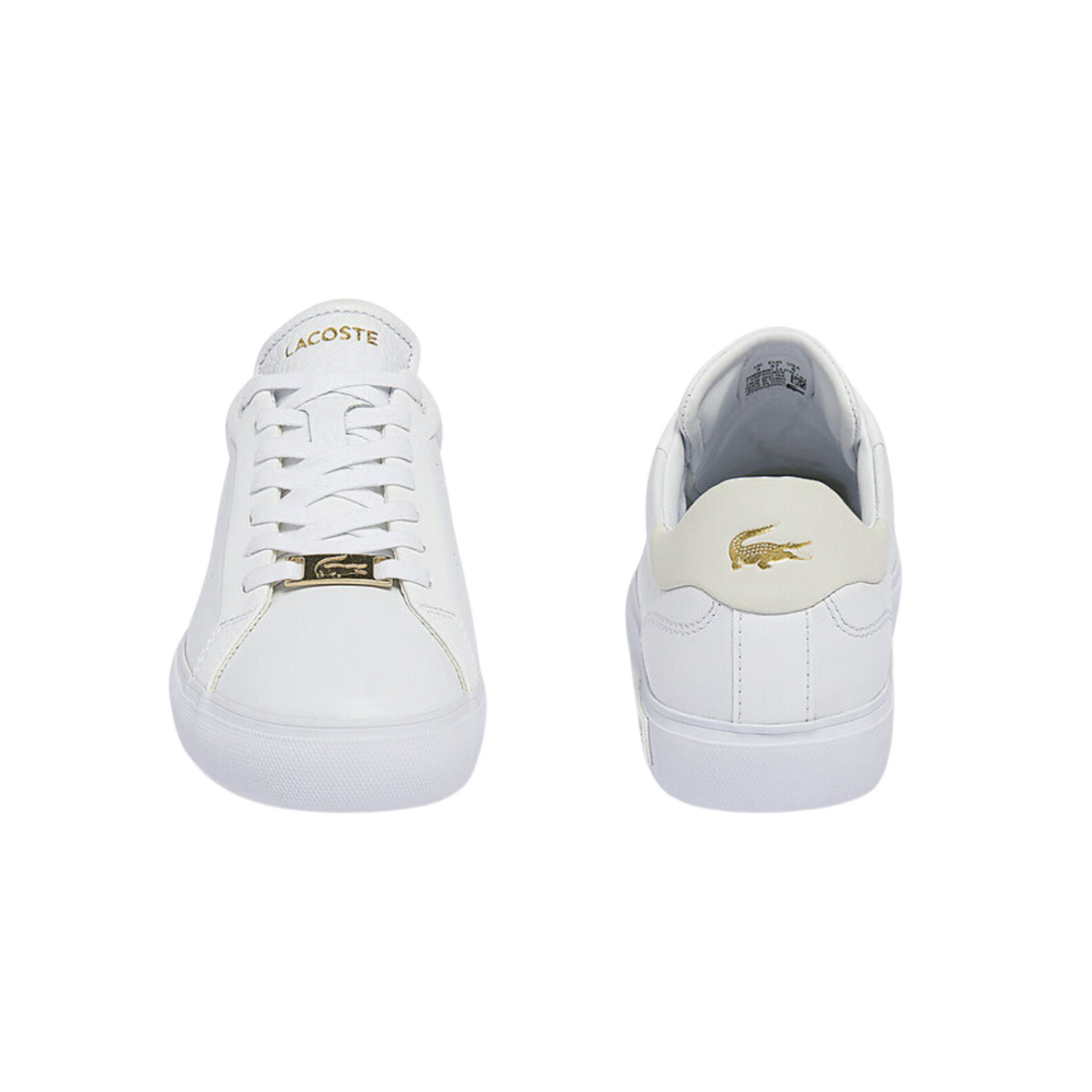 Women's Lacoste Powercourt 2.0 124 1 SFA White Gold