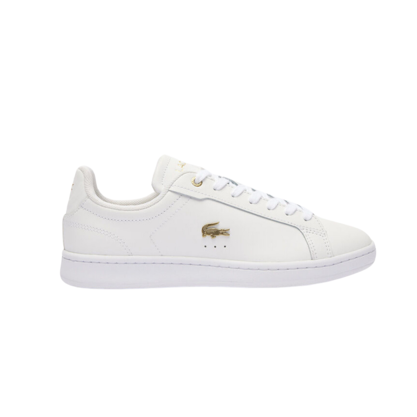 Women's Lacoste Carnaby Pro 124 1 SFA White Gold