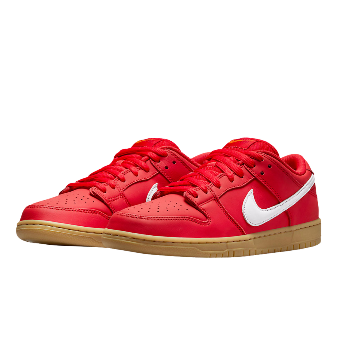 Nike SB Dunk Low University Red White Gum Light Brown Gym Red