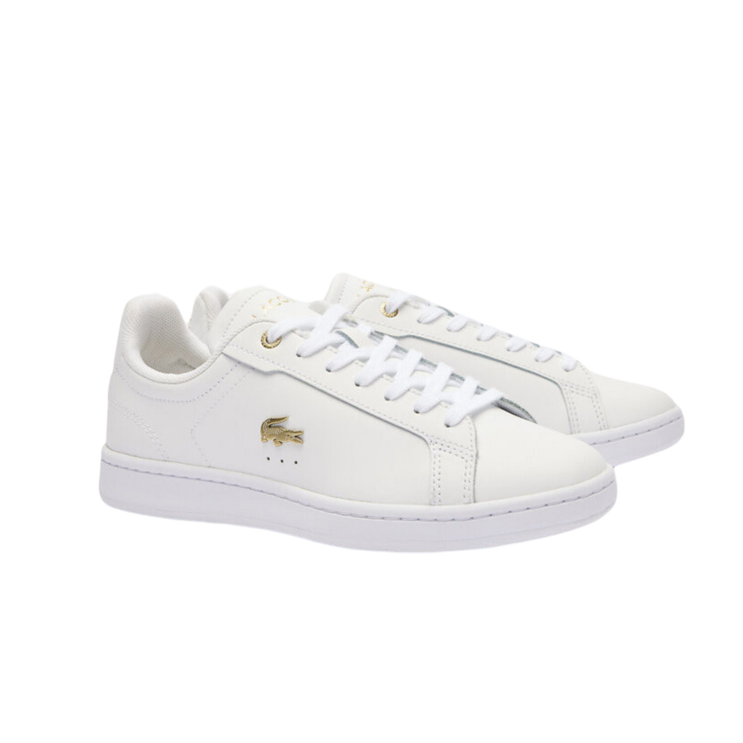 Women's Lacoste Carnaby Pro 124 1 SFA White Gold