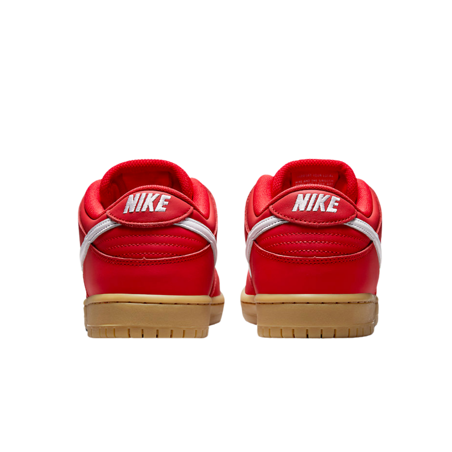 Nike SB Dunk Low University Red White Gum Light Brown Gym Red