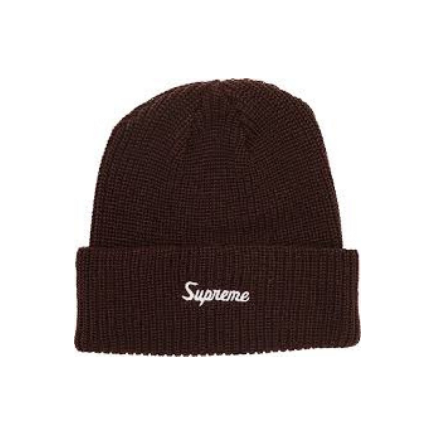 Supreme Loose Gauge Beanie Brown