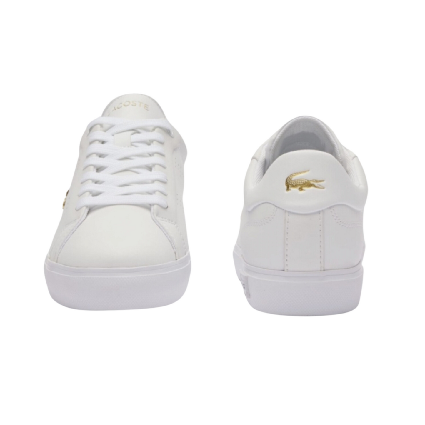 Women's Lacoste Powercourt 2.0 124 1 SFA White Gold