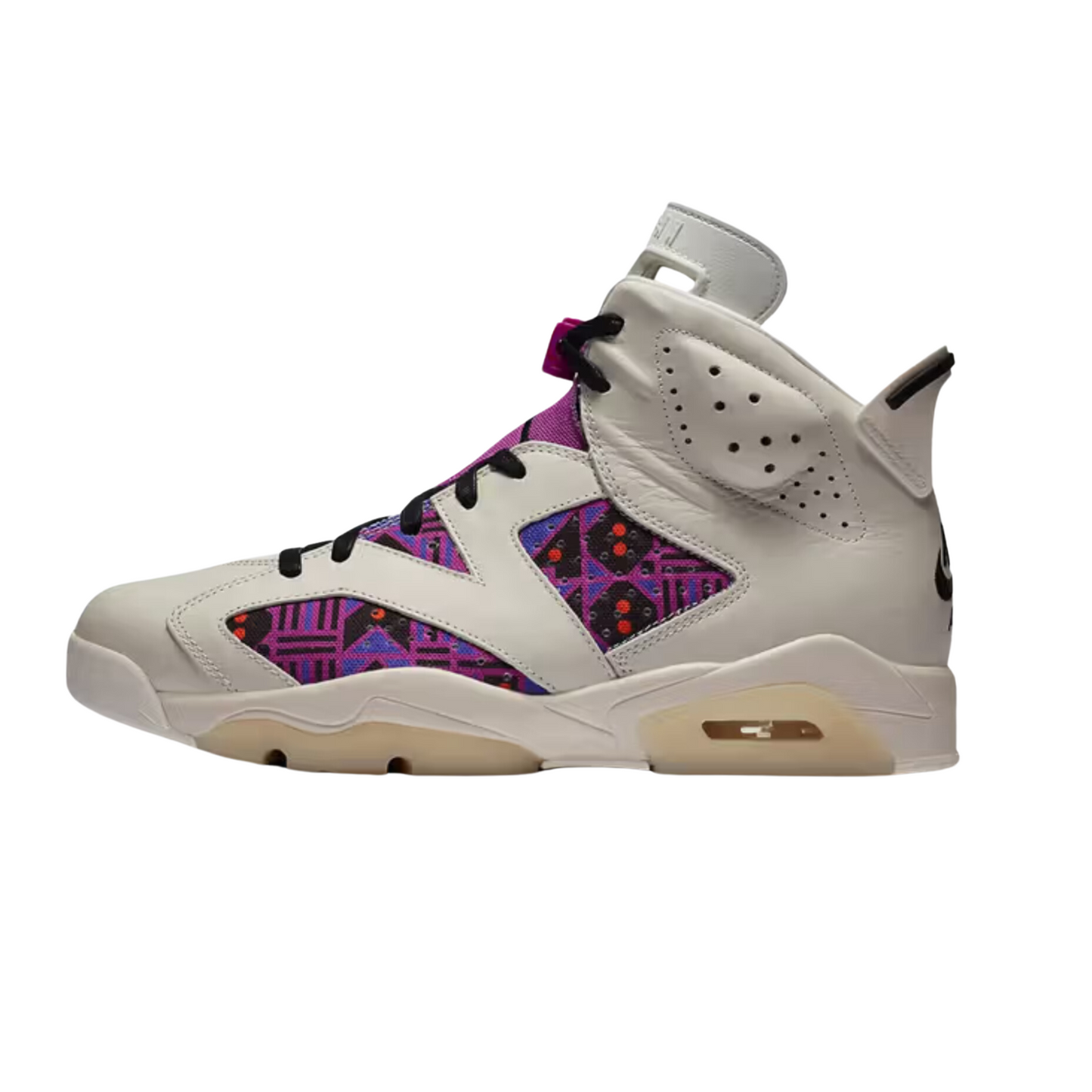 Air Jordan 6 Quai 54 Purple Sail Total Orange Gum Light Brown Baroque Brown