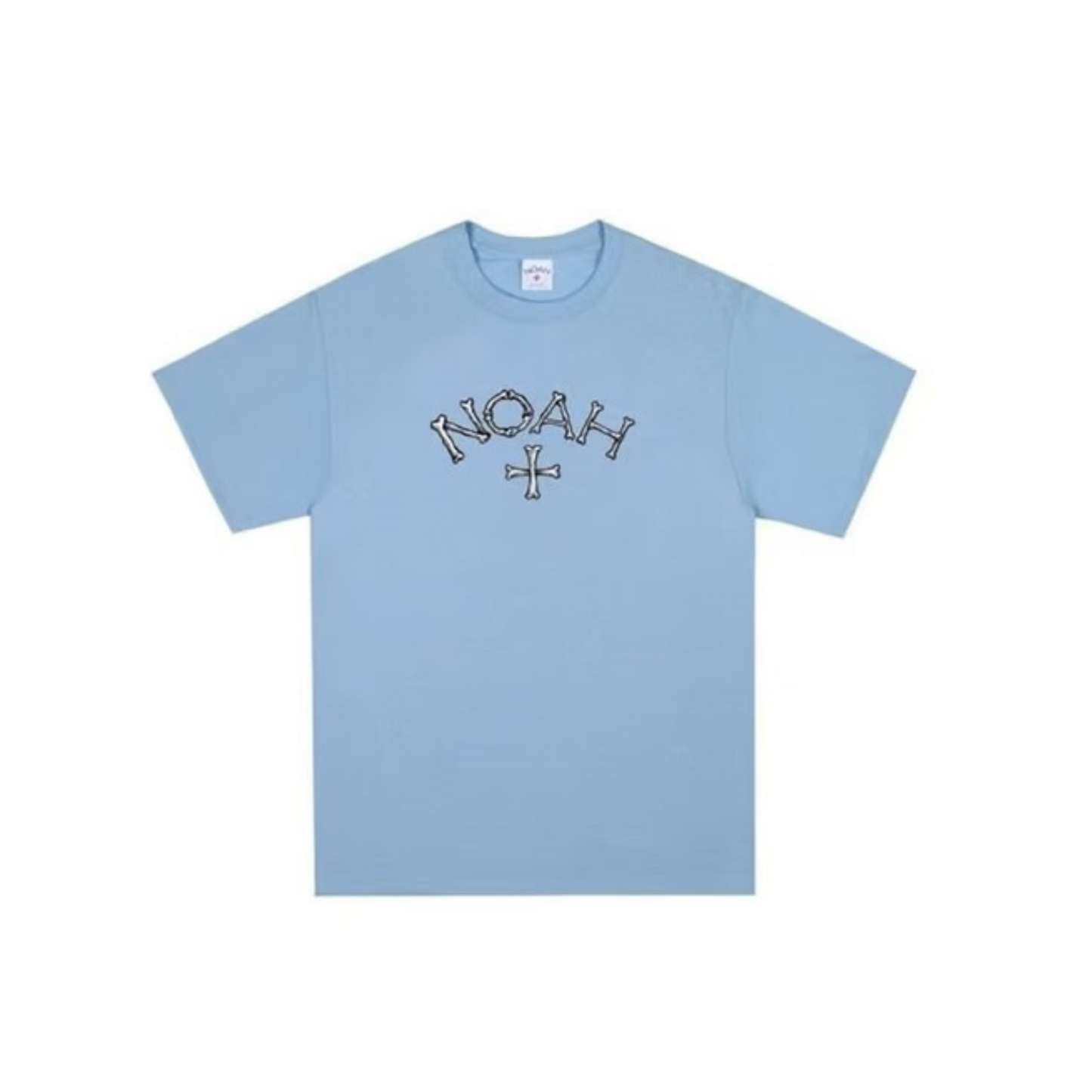 Noah Bones Core Logo Tee Stonewashed Blue