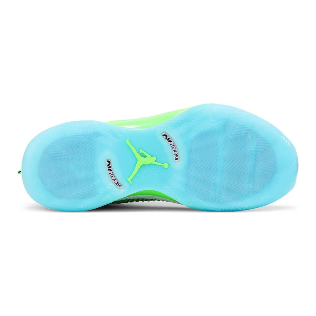 Jordan XXXV Jayson Tatum Women in Power PE Light Blue Lime-Red