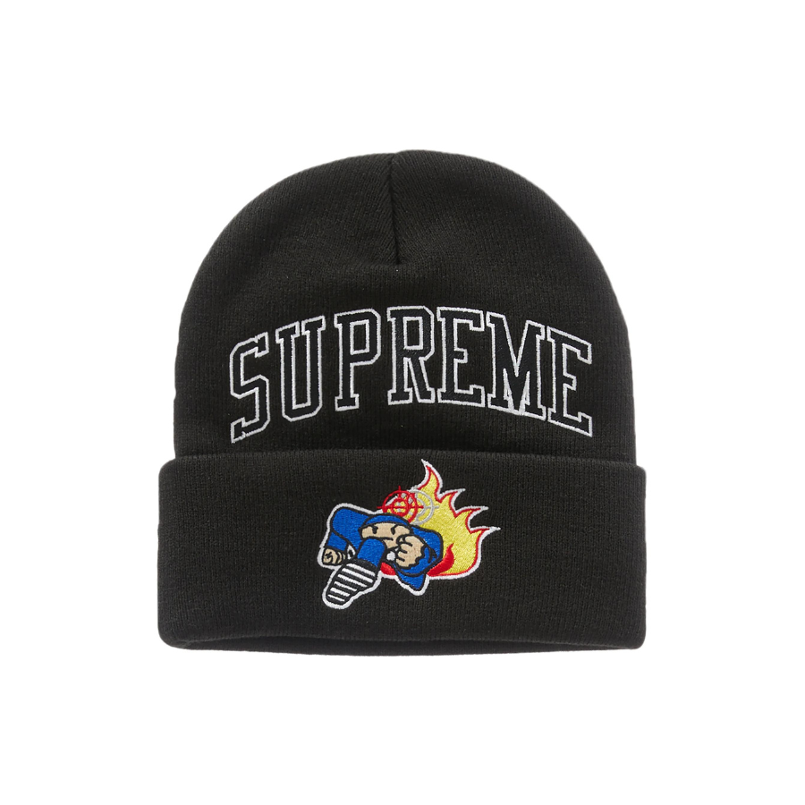 Supreme Duck Down Records Beanie Black