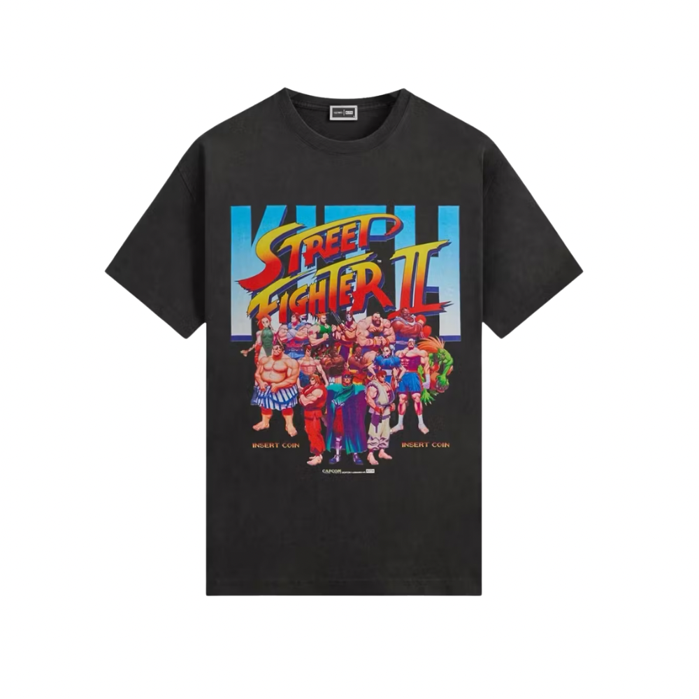 Kith x Capcom Super Street Fighter Vintage Tee Black