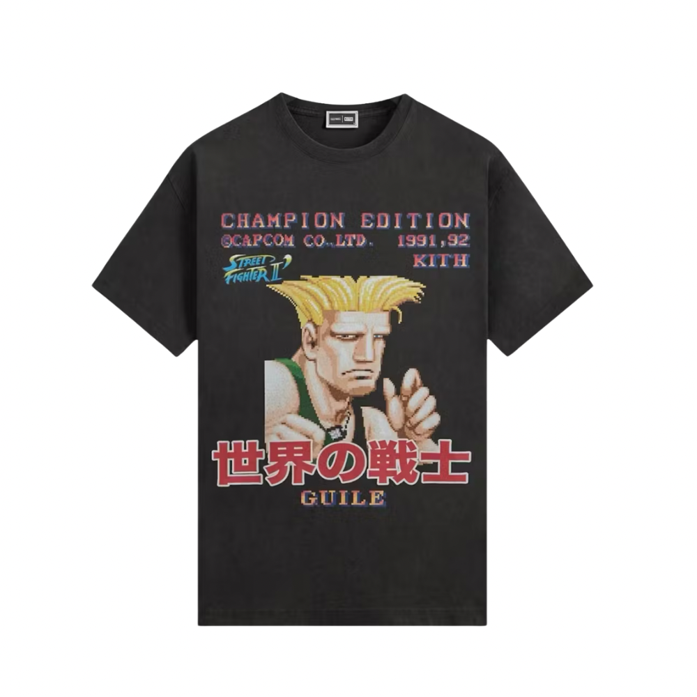 Kith x Capcom Guile Champion Edition Vintage Tee