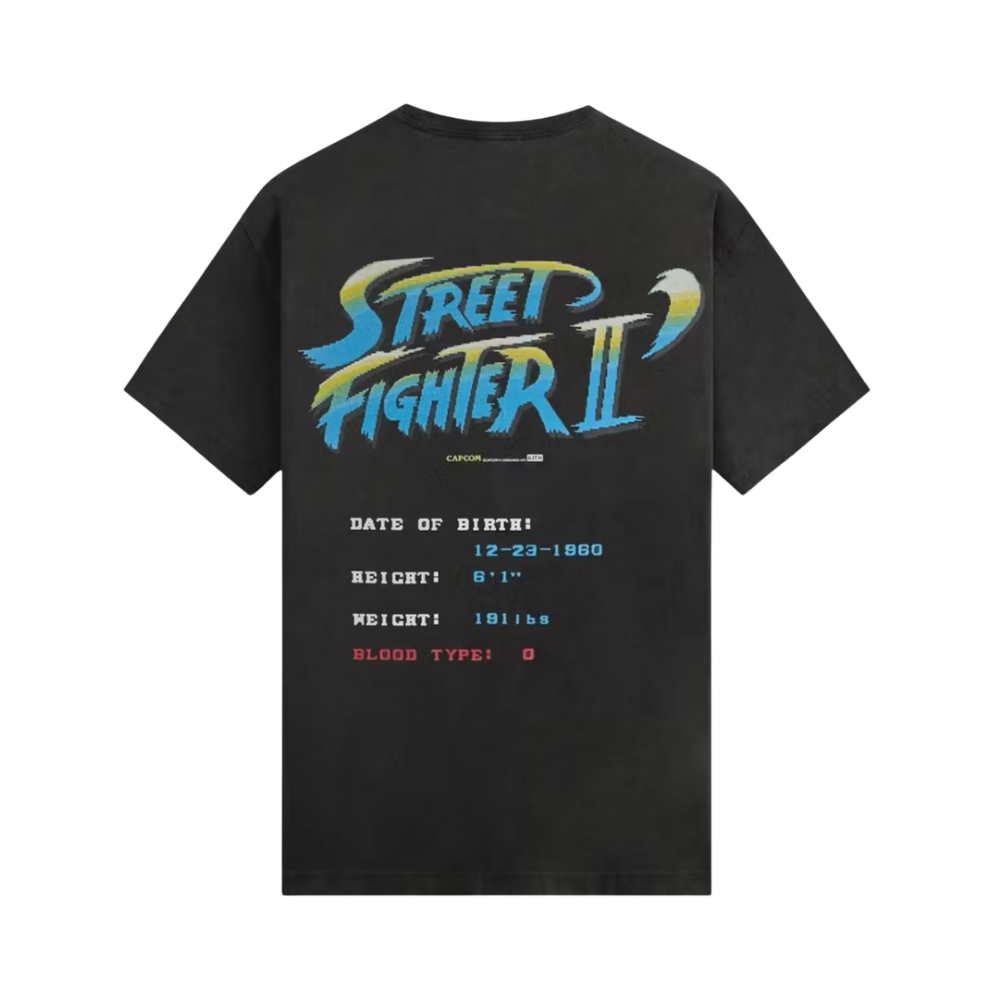 Kith x Capcom Guile Champion Edition Vintage Tee