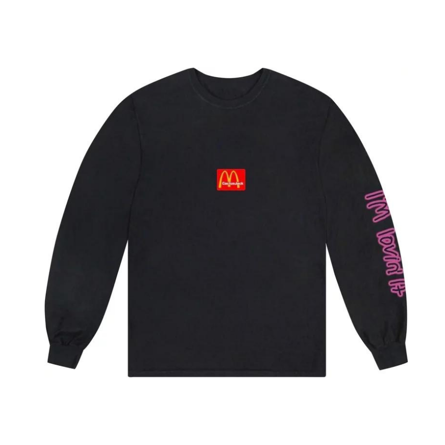 Travis Scott x Mcdonalds Action Figure Space L/S T-Shirt