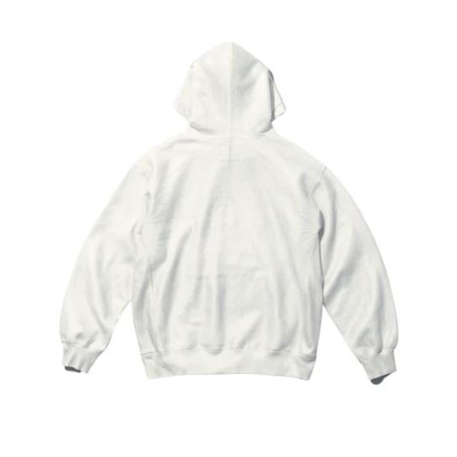 Supreme x Margiela MM6 Box Logo Hooded Sweatshirt White