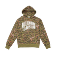 BBC Camo Arch Hoodie Olive
