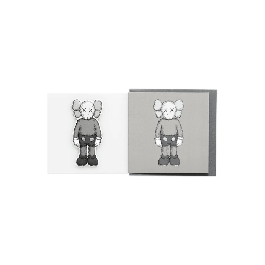 KAWS Companion Puffy Sticker and Black Card