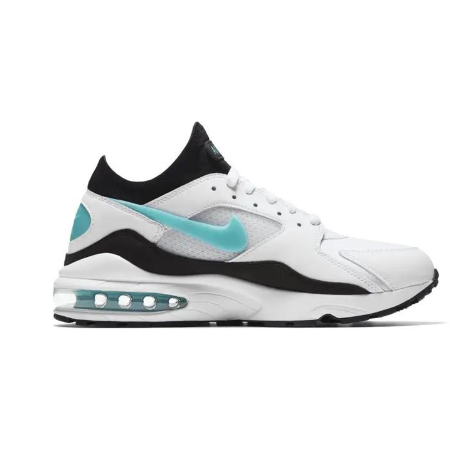 Nike Air Max 93 Menthol White Sport Turquoise Black SoleMate Sneakers