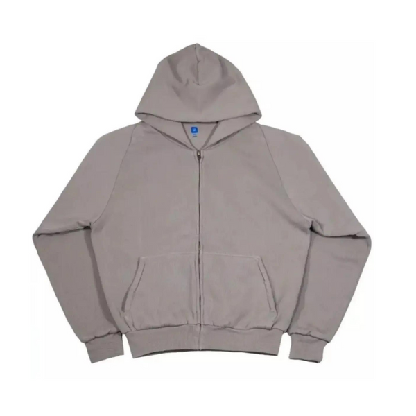 Yeezy x GAP Zip Up Exclusive Hoodie Light Grey