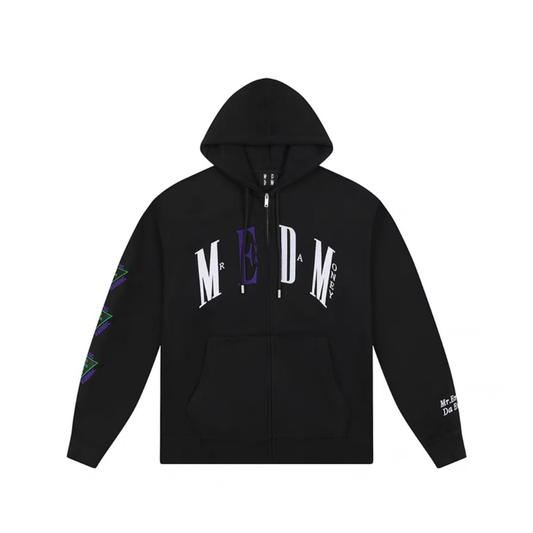 Mr Enjoy Da Money Evangelion Jacket Black Purple