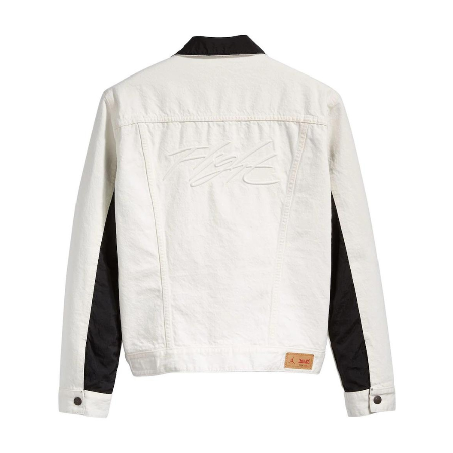 Jordan x Levi's Reversible Trucker Jacket White Black